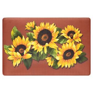 Black Eyed Susan Window Kitchen Curtains Printed - 30" (W) x 20" (L)